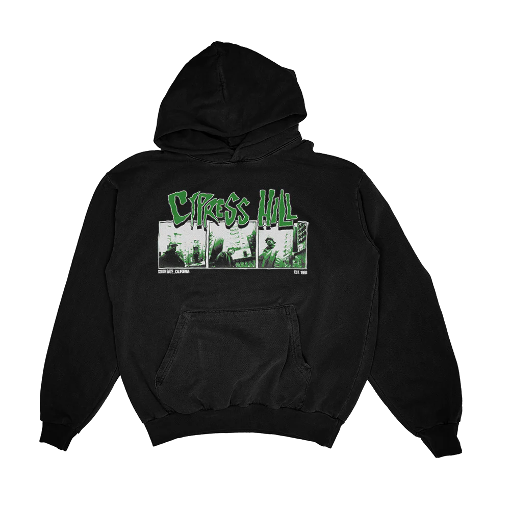 Cypress Hill Heavyweight Black Hoodie - Image 3