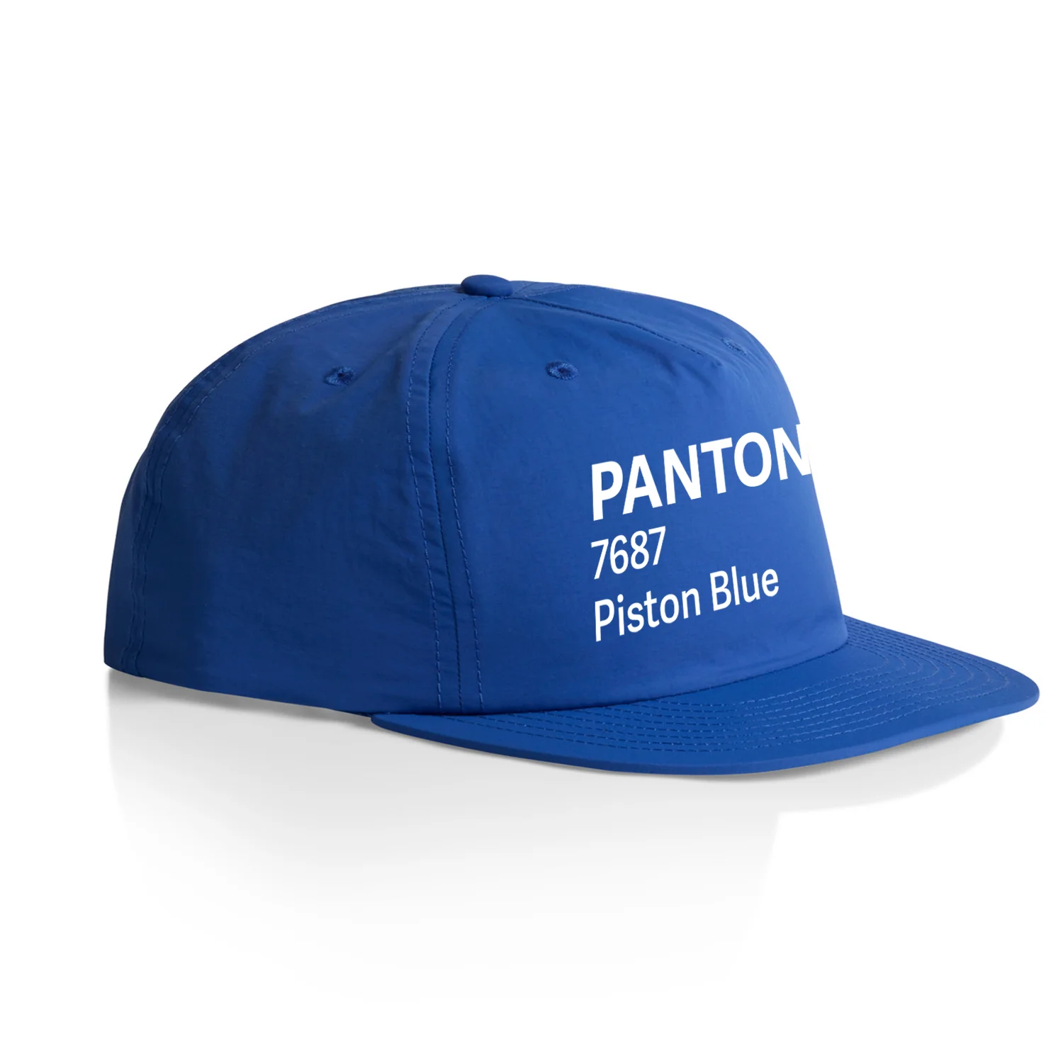 Pantone 'Piston Blue' Team Nylon Snapback - Image 3