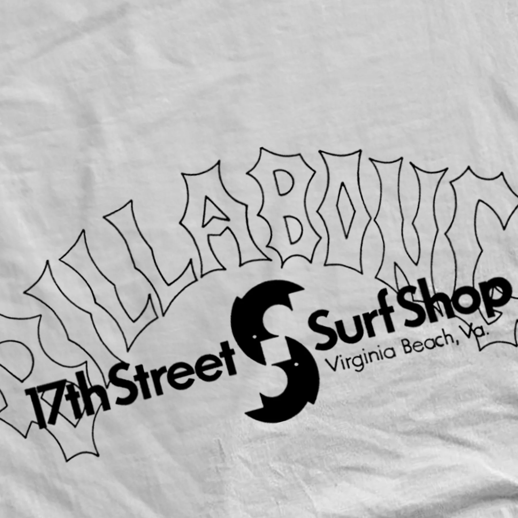 Rare 80S 'Billabong' Virginia Beach Surf Shop White Tee - Image 4